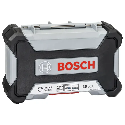 Borr- & bitsset Impact Control HSS 35 delar