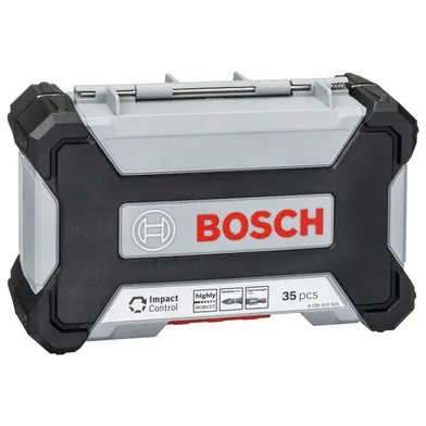 Borr- & bitsset Impact Control HSS 35 delar