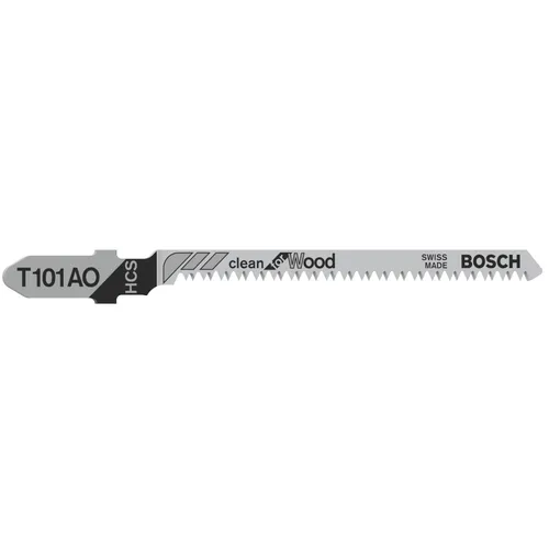 Sticksågsblad T 101 AO Clean Trä 83 mm, 5-pack