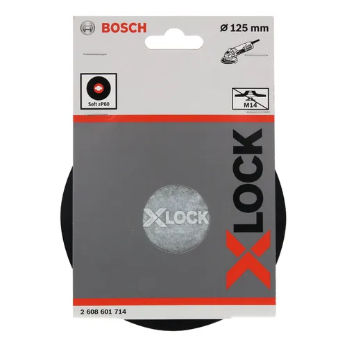 Sliptallrik X-LOCK Stöddyna Mjuk Ø 125 mm