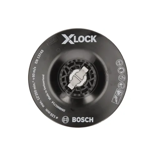 Sliptallrik X-LOCK Stöddyna Mjuk Ø 125 mm