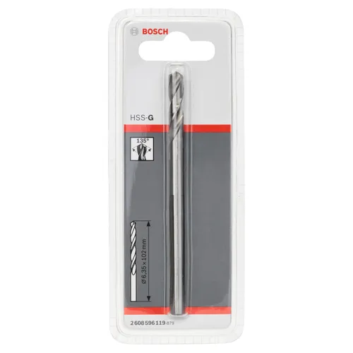 Centreringsborr HSS-G 6,35x102 mm