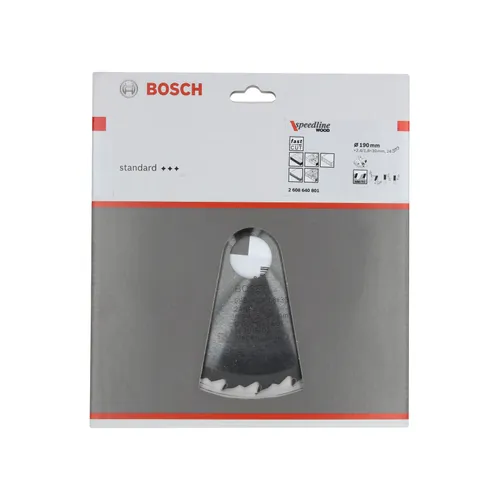 Cirkelsågklinga Speedline Trä 190/30 mm, 24T