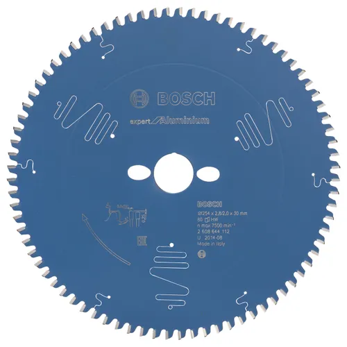 Cirkelsågklinga Expert Aluminium 254/30 mm, 80T