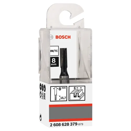 Notfräs 6 mm, två skär