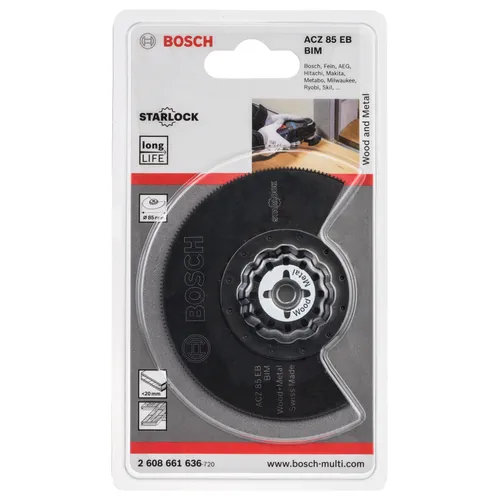 Sågblad Multiverktyg ACZ 85 EB Trä/Metall 85 mm, 1-pack