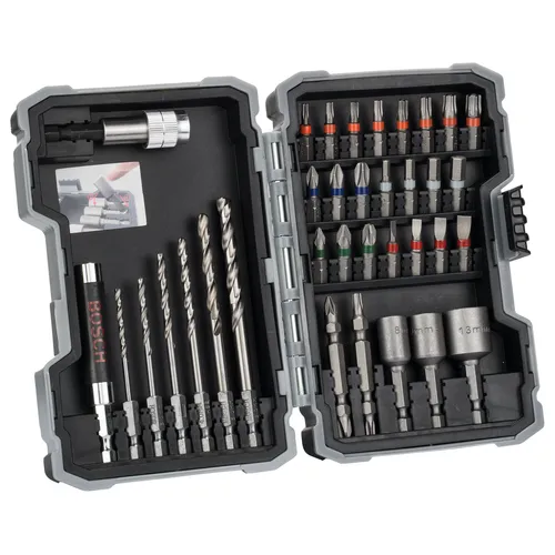 Borr- och bitsset Metal Pro 35 delar
