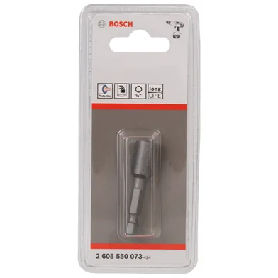 Sexkantshylsa m. magnet 1/4-tum