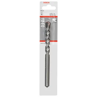 Betongborr silver CYL-3 12x150 mm