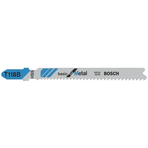 Sticksågsblad T 118 B Metall 92 mm, 5-pack