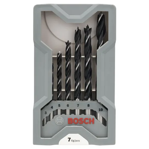 Träspiralborrset Pro 7 delar