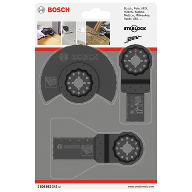 Sågbladssats universal 3 delar