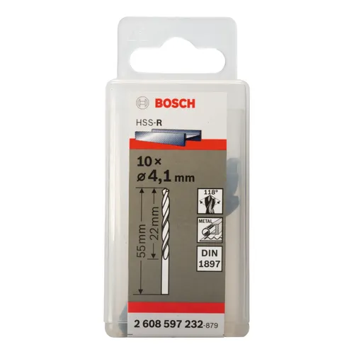 Karosseriborr HSS-R 4,1x22/55 mm