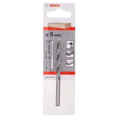 Träspiralborr standard 5x52/86 mm, 1-pack