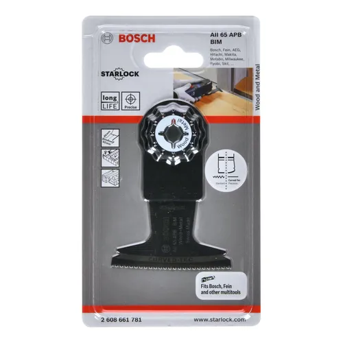 Sågblad Multiverktyg AIZ 65 APB Trä/Metall 65x40 mm, 1-pack