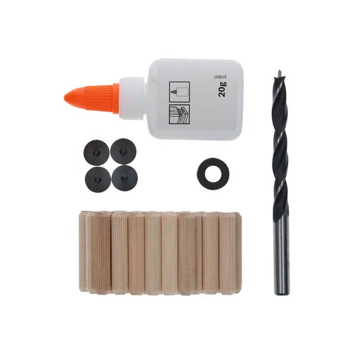 Träplugg set 8 mm, 32 st/frp