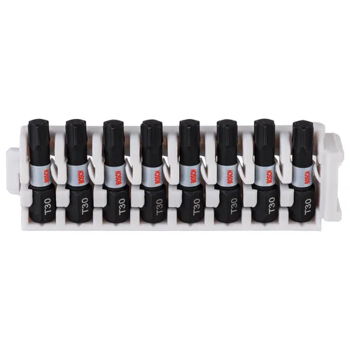 Bits Torx 25 mm Impact Control T30, 8-pack