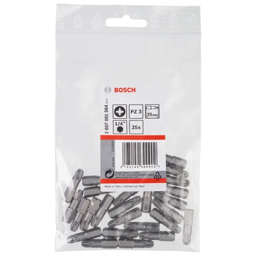 Bits PZ 25 mm Extra Hard PZ3, 25-pack