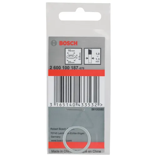 Insats-/reduceringsring 20/16 mm