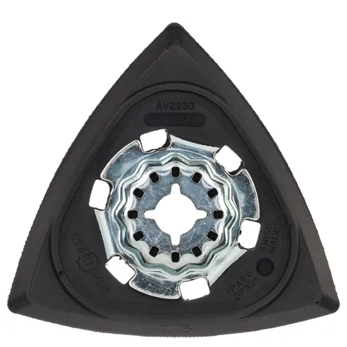 Slipplatta med kardborrsfäste 93 mm