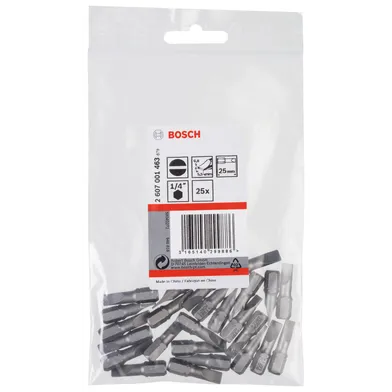 Bits Spår 25 mm Extra Hard 5,5 mm, 25-pack