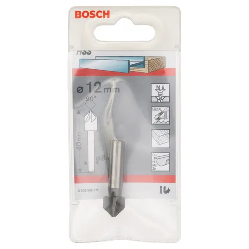 Konisk försänkare HSS 12 mm