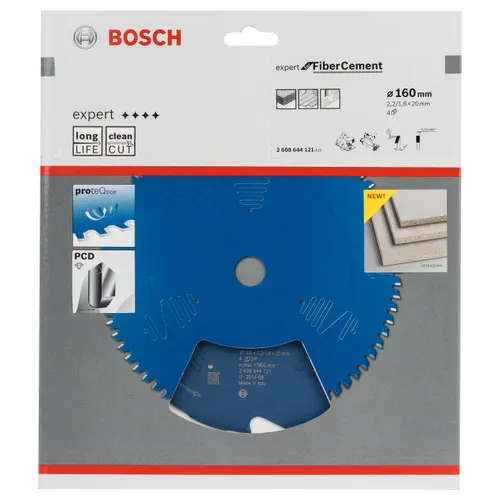 Cirkelsågklinga Expert Fibercement 160/20 mm, 4T