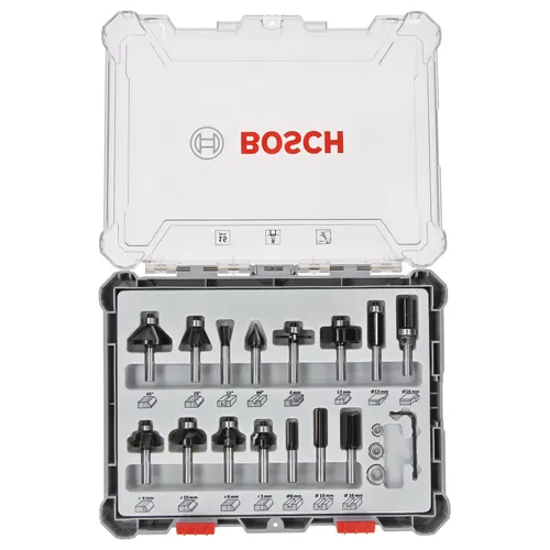 Frässtålsats 15 delar