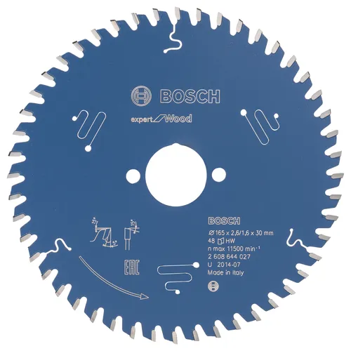 Cirkelsågklinga exp wood, 165x30x2,6 mm 48t