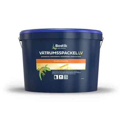 Våtrumsspackel LV 10 l