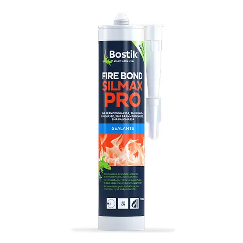 Brandklassad fogmassa Silmax pro 290 ml, Off-White