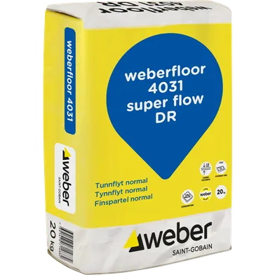 Avjämningsmassa Floor 4031 Super Flow DR 20 kg