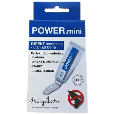 POWER.mini, 15gr Limkit inkl. rengöringsset