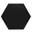 Hexagon Nero