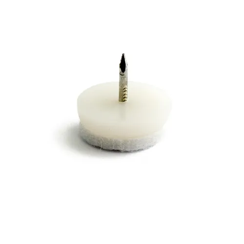 Golvskydd filt m. spik 26 mm, 8-pack