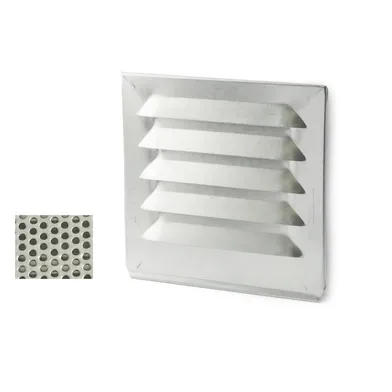 Ventilgaller mussäker 150x150 mm, FZB