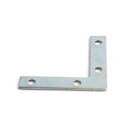 Hörnjärn 50x50x10 mm, FZB, 4-pack