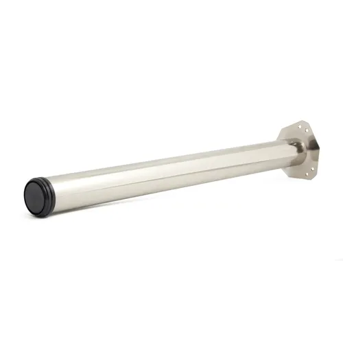 Bordsben 501 870x60 mm, Matt nickel