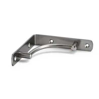 Konsol Konkav 220x220 mm, Rostfri