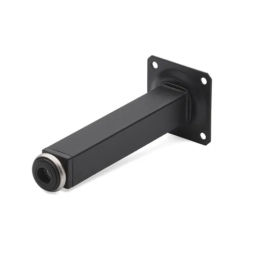 Bordsben 611 25x25x200 mm, Svart