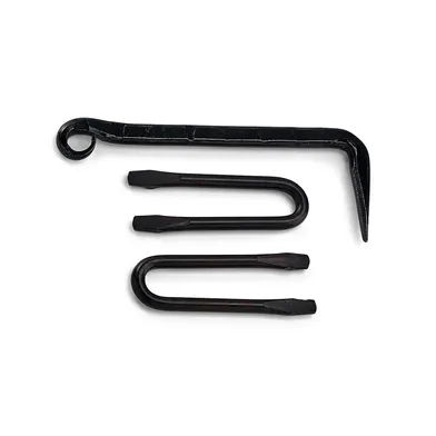 Kasthake 1350 100 mm, Svart