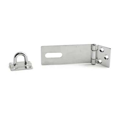 Ledhasp m. horisontell ögla Max 12 mm bygel, 100 mm, FZB