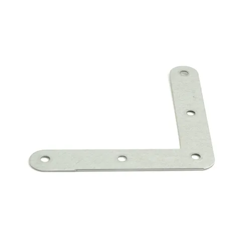 Hörnjärn rundad 109x109x19 mm, FZB, 4-pack