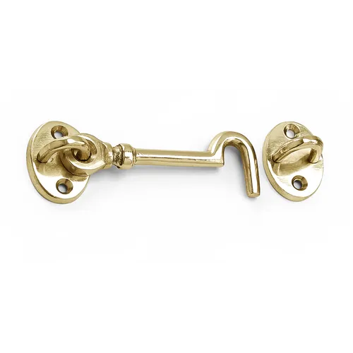 Kajuthake 7405 Polerad mässing