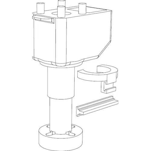 Sockelben 166 mm 4-pack