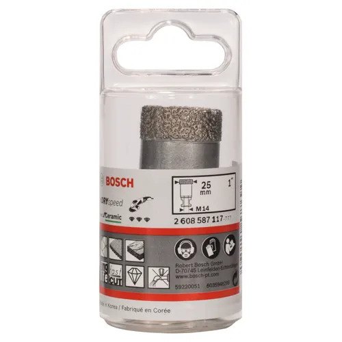 Diamanthålsåg Dry Speed 25x35mm