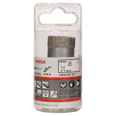 Diamanthålsåg Dry Speed 25x35mm