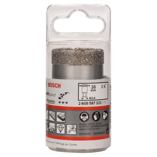 Diamanthålsåg Dry Speed 35x35 mm