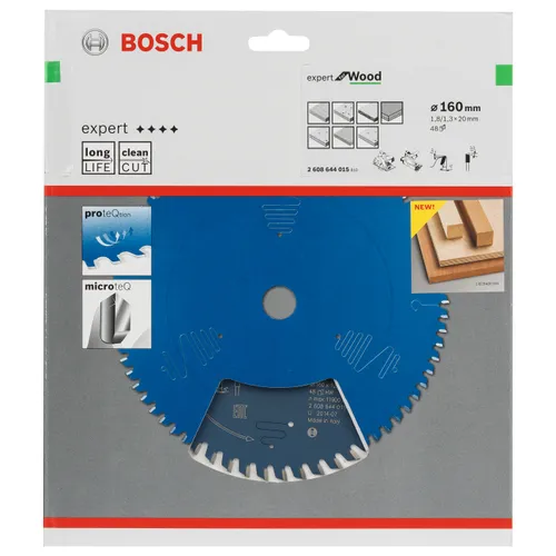Cirkelsågklinga Expert Trä 160/20 mm, 48T