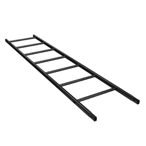 Tak-/Väggstege Svart, 1,2 m